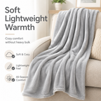 Ultra-Soft Microfleece Throw Blanket