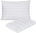 Premium 300 Thread Count 100% Cotton Zippered Pillow Protectors