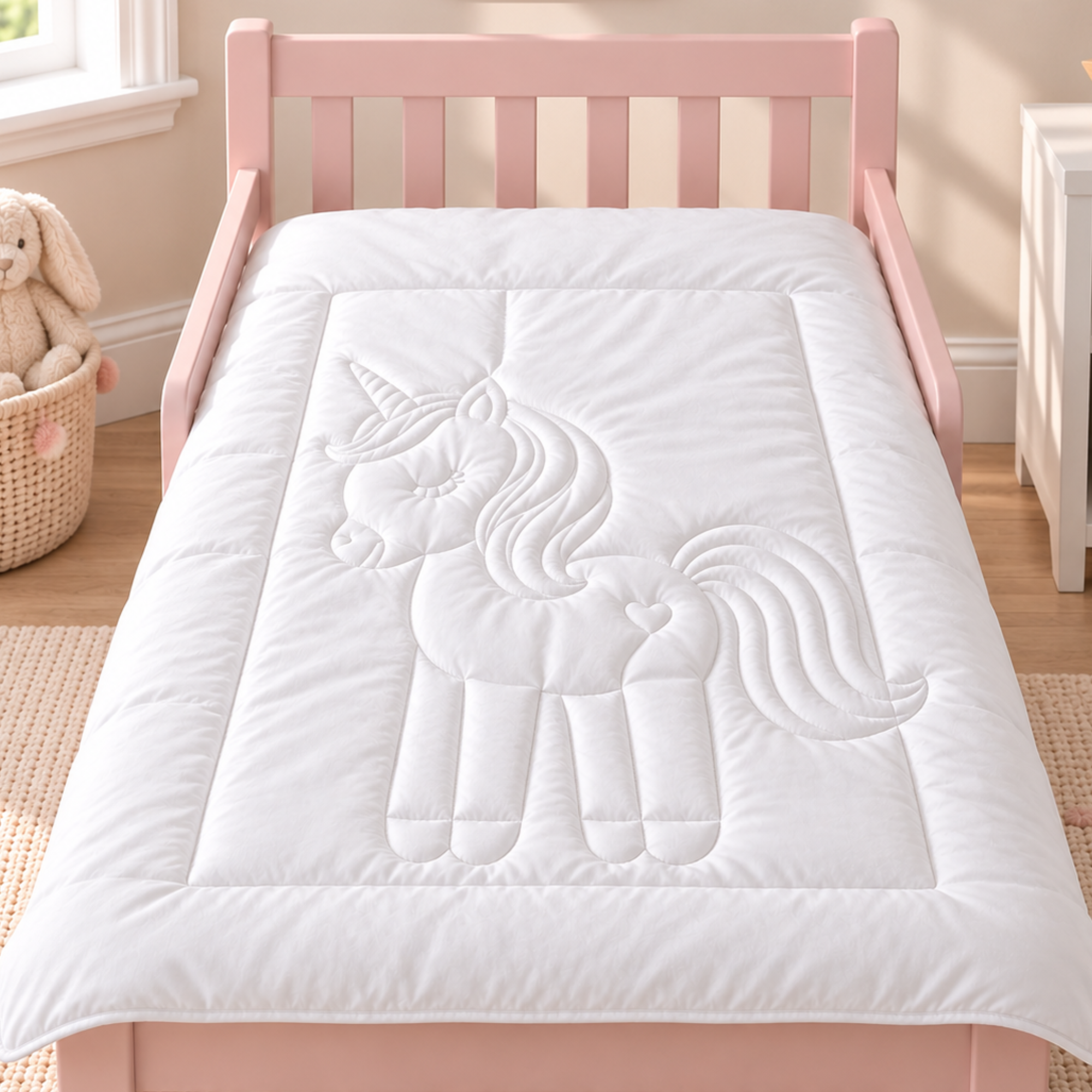 Affinity Collection Unicorn Toddler Down Alternative Comforter