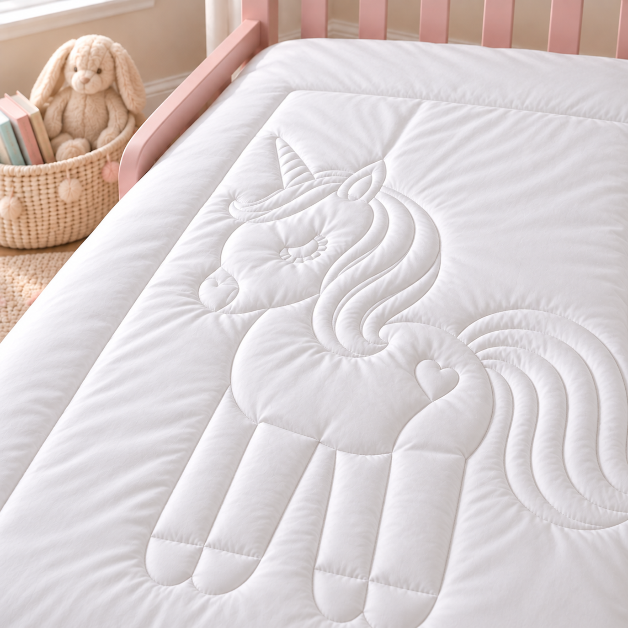 Affinity Collection Unicorn Toddler Down Alternative Comforter