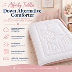 Affinity Collection Unicorn Toddler Down Alternative Comforter