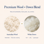 Wooly Collection Wool & Down Comforter