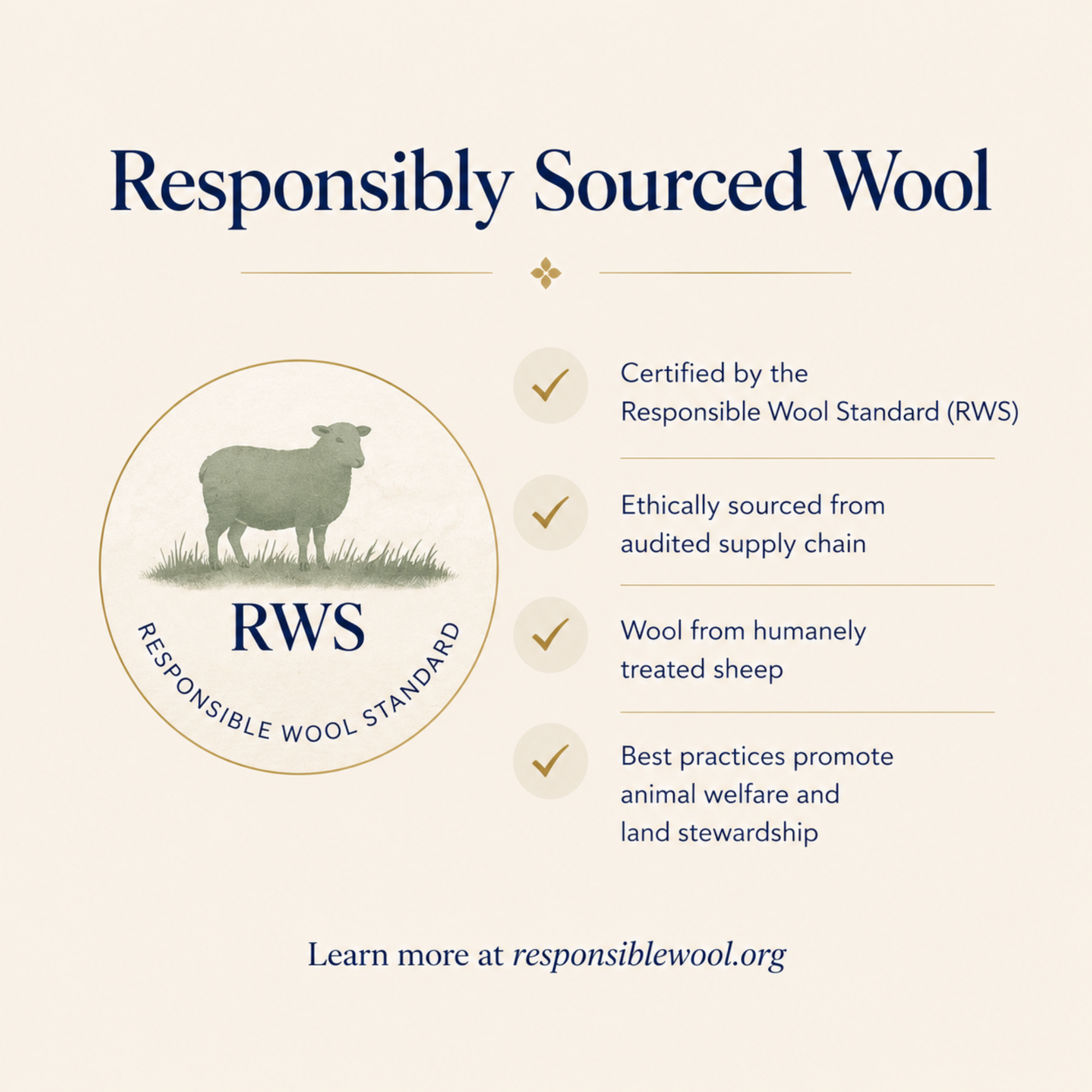 Wooly Collection Wool & Down Alternative Pillow